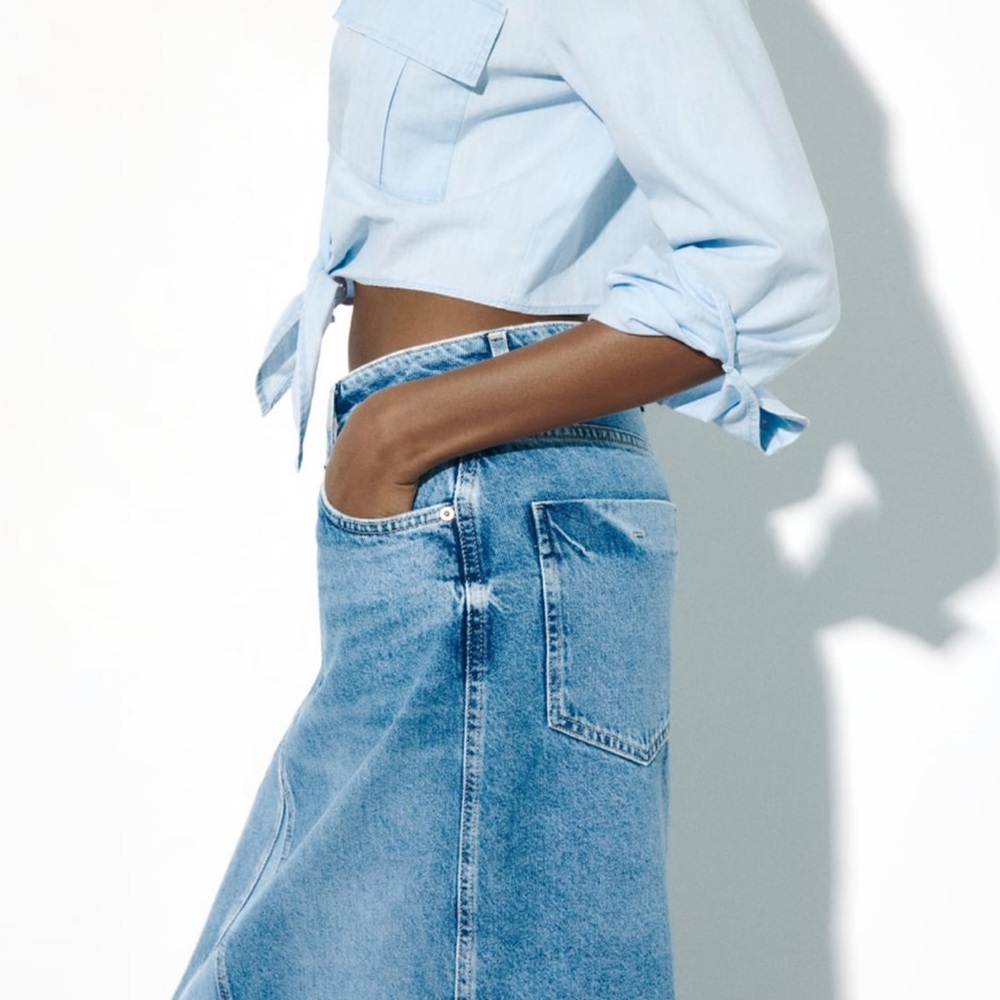 - Zara maxi denim skirt - Picture 8 of 11